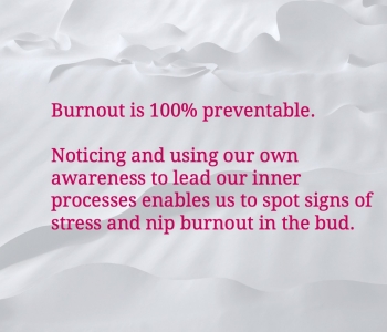 Early Stress Reduction Through Awareness and Self-Leadership